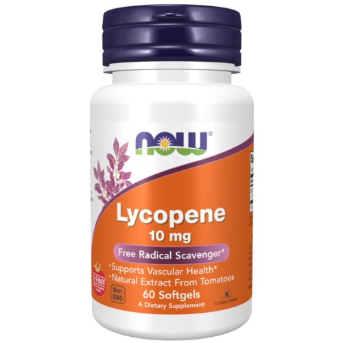LIKOPEN 10 mg 60 kapsułek NOW FOODS