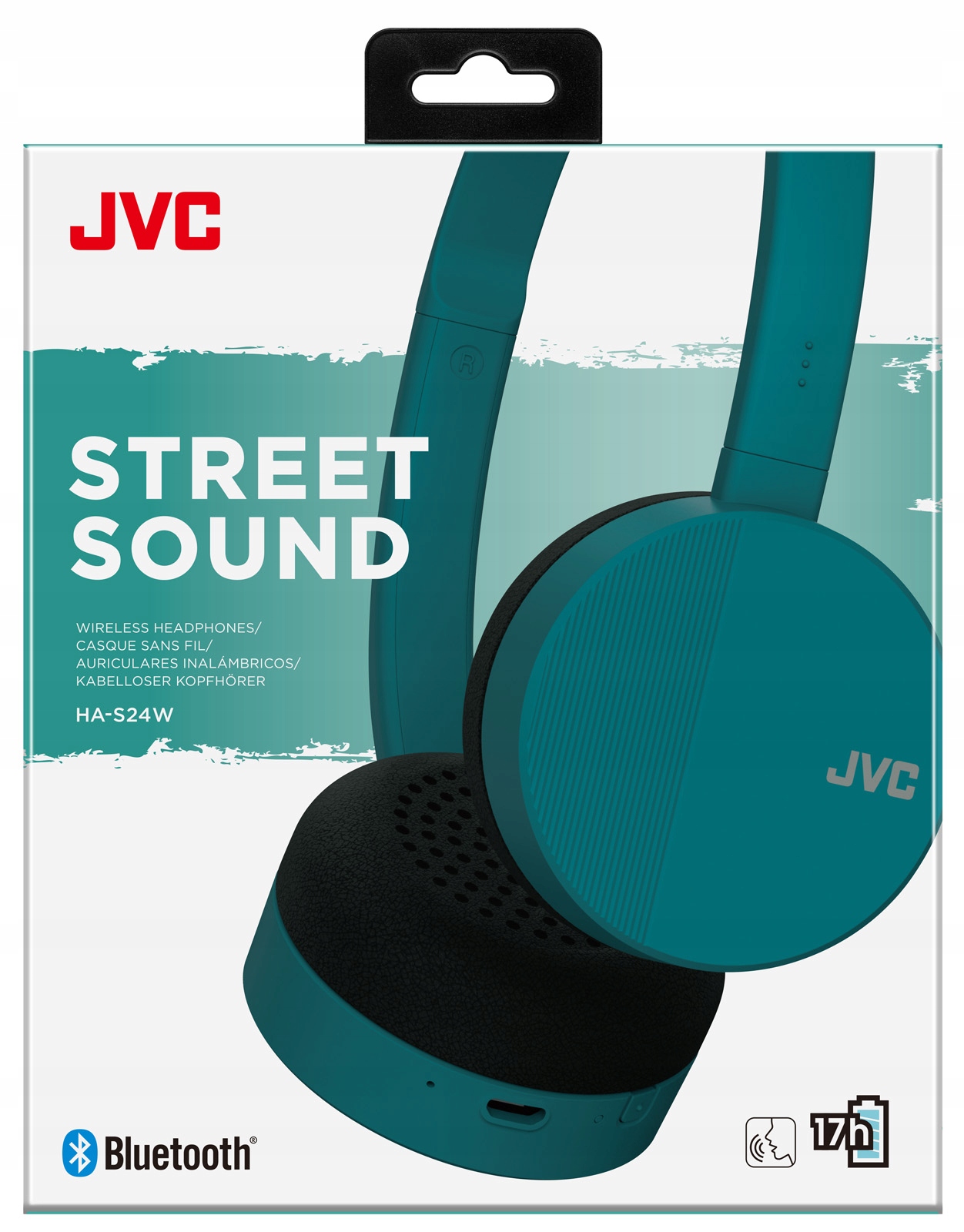 JVC HAS-24WZE Turkusowe