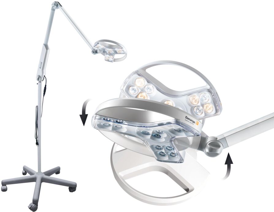 Visiano 20-2.P.TXM LED bezcieniowa lampa zabiegowo-diagnostyczna 21W mobilna
