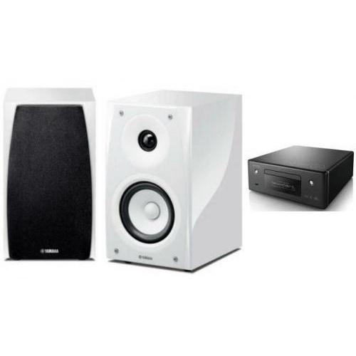 DENON CEOL RCDN-11 DAB + YAMAHA NS-BP182 białe