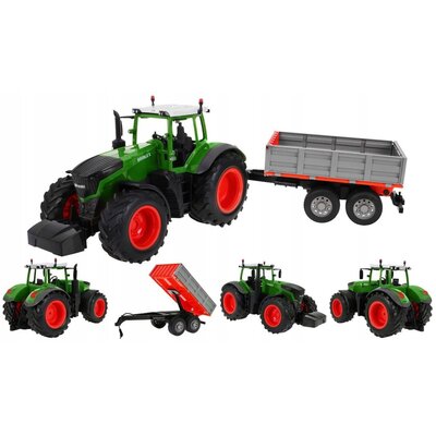 Double Eagle Traktor zdalnie sterowany z przyczepą 1:16 2.4GHz
