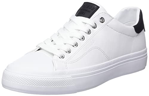 GUESS Damskie trampki Jianaa, kość, 6 UK, kość, 39 EU