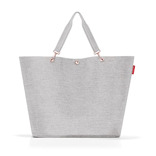 Reisenthel Shopper – przestronna torba na zakupy i elegancka torebka w jednym – z wodoodpornego materiału, Sky Rose, m