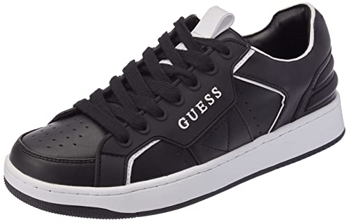GUESS Damskie trampki Bianqa, czarne, 4,5 UK, Czarny, 37.5 EU
