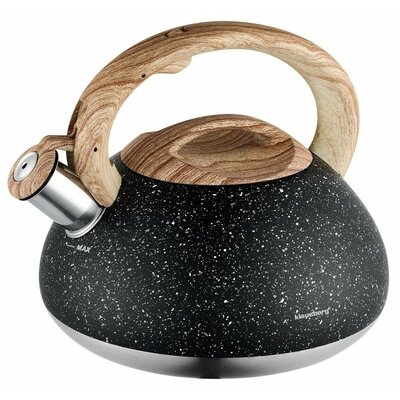 Klausberg Czajnik Klausberg KB-7282 z gwizkiem 2,7L Granit Wood KB-7282