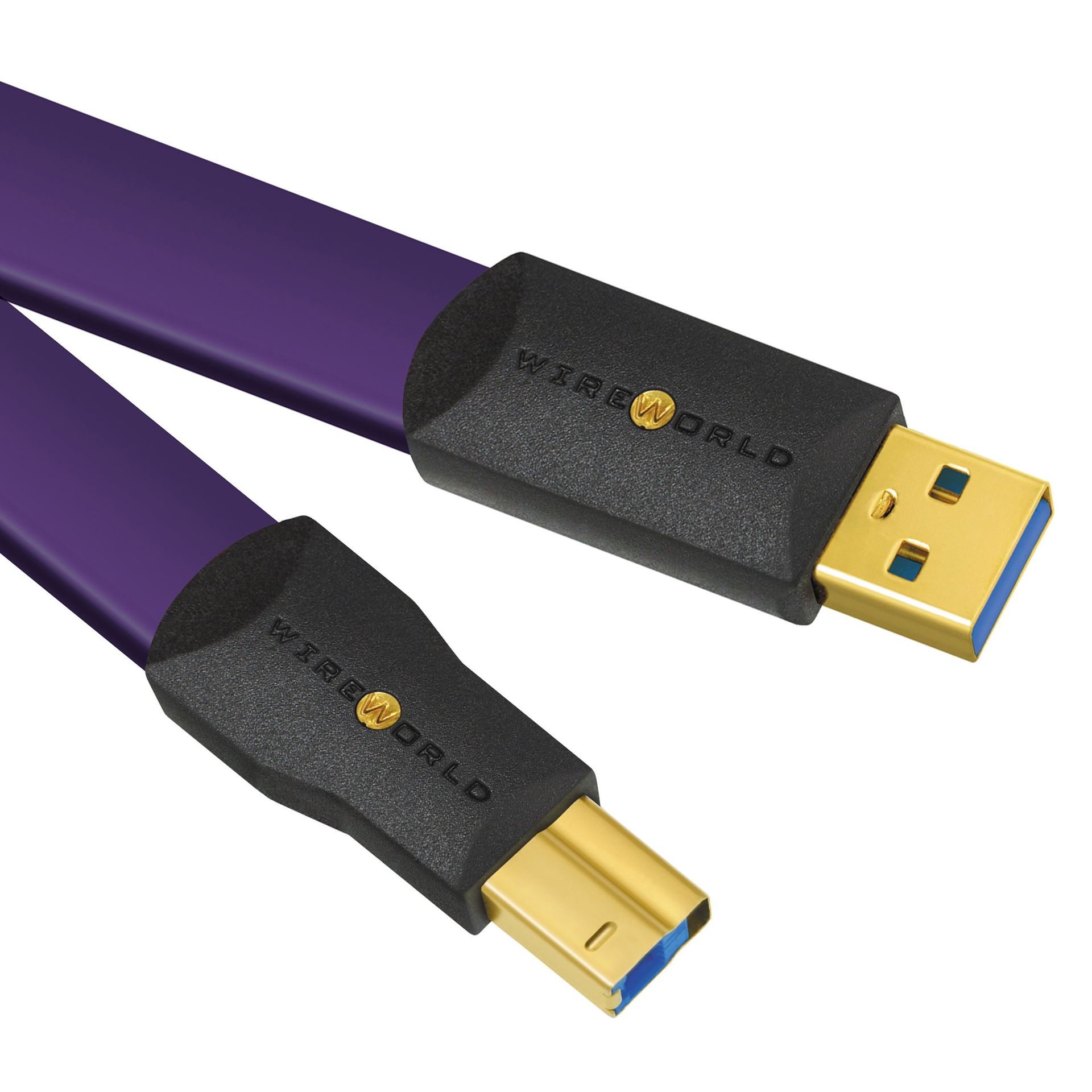 WireWorld Ultraviolet 8 U3AB - Kabel USB 3.0 A-B - 1m 1m ✦ SALON ✦ ZAPYTAJ O RABAT ✦ RATY 30x0%