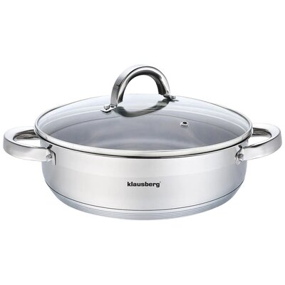 Klausberg GARNEK PŁASKI Z POKRYWĄ 24cm KB-7172 KB-7172