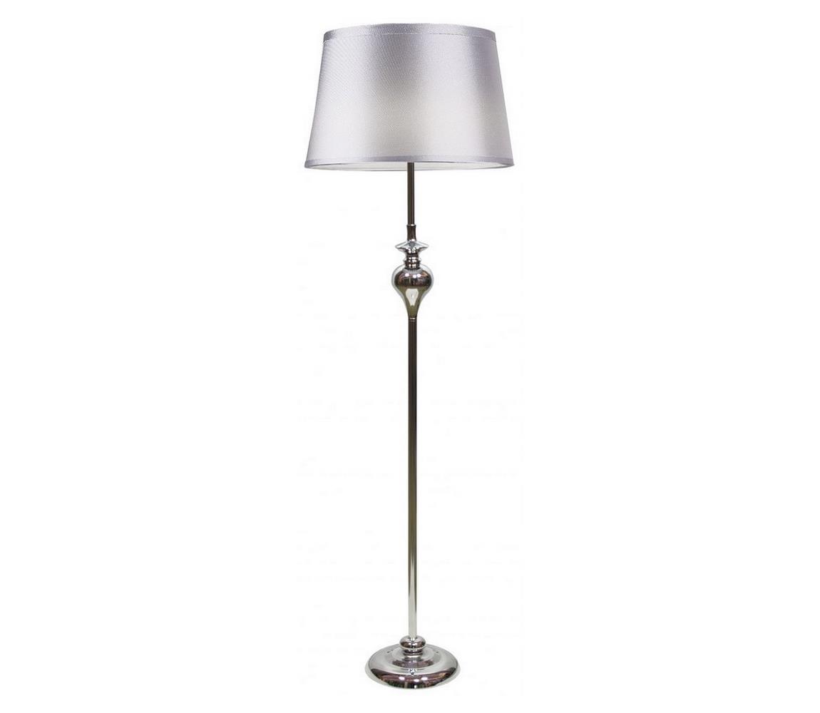 Elegancka lampa podłogowa z abażurem 51-03683 z serii PRIMA 