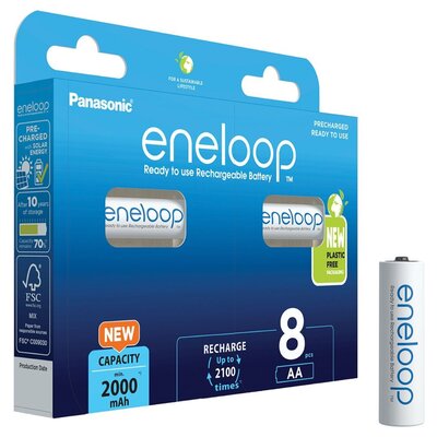 Panasonic ENELOOP AA 2000mAh 8 szt