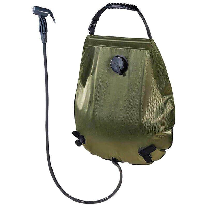 Prysznic Turystyczny MFH Solarny Deluxe 20L Olive