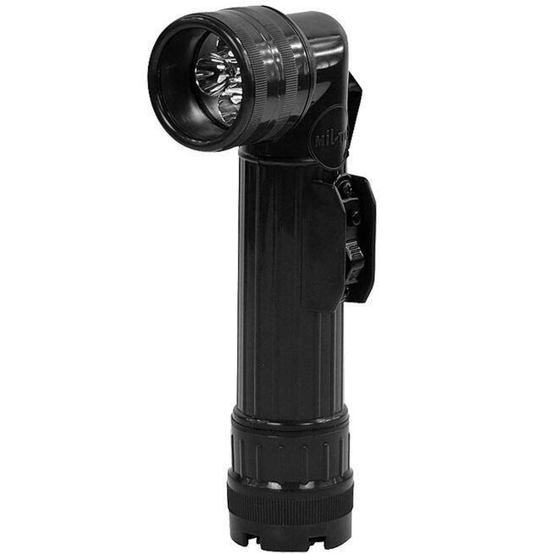 Mil-Tec MIL-Tec US LED pod różnym kątem latarka LGE, czarny, 21cm 15143202