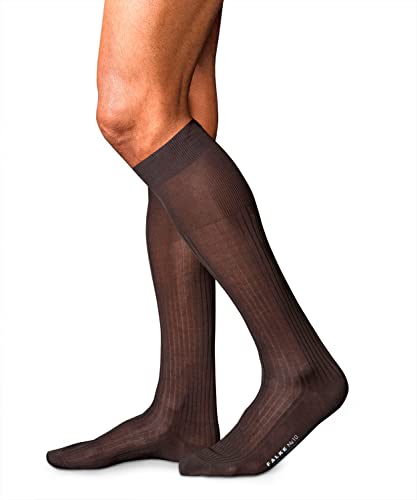 FALKE skarpety męskie nr 10 Pure Fil D'Ecosse brązowy brązowy 43-44