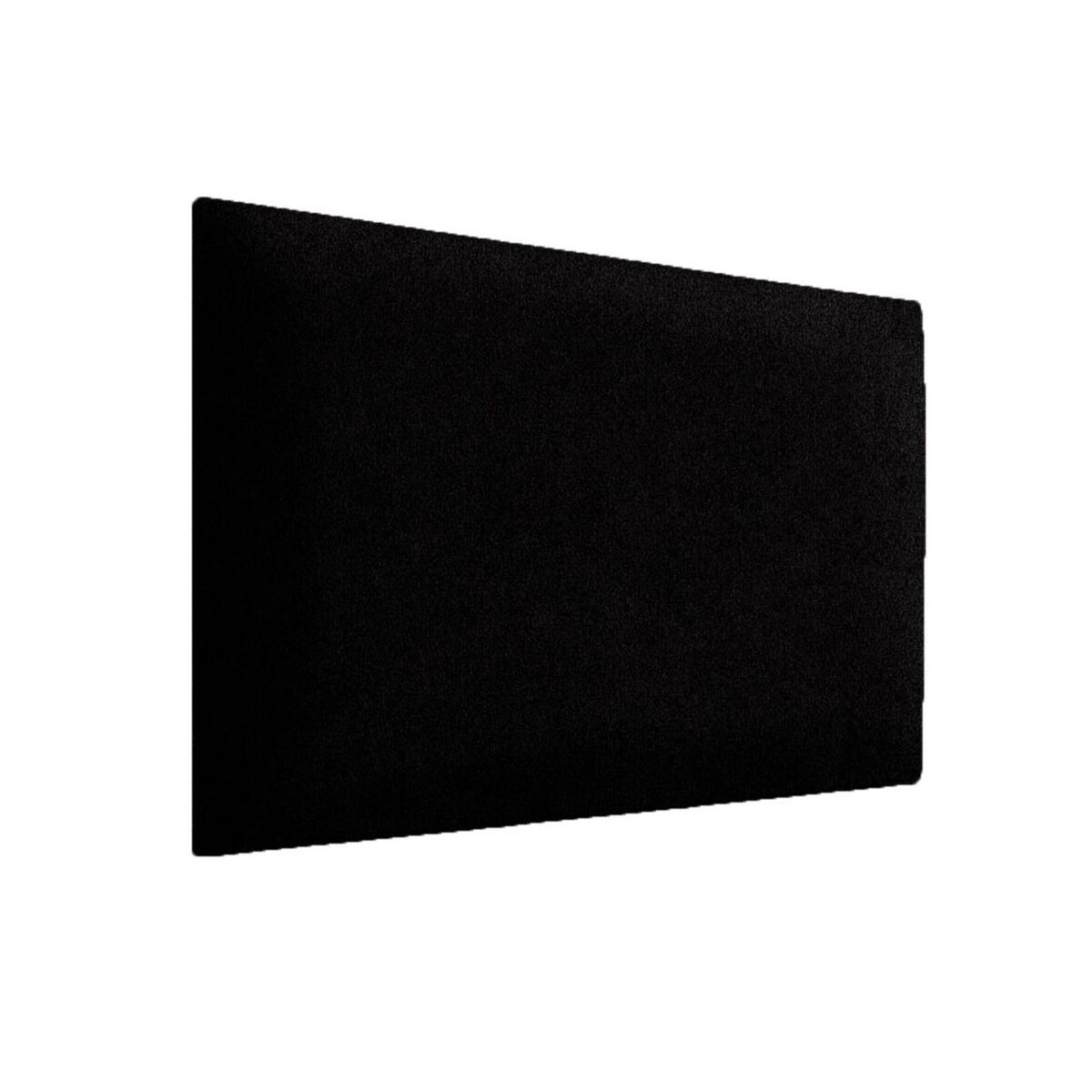Panel tapicerowany prostokąt 60x30 cm czarny mat 99 Stelle