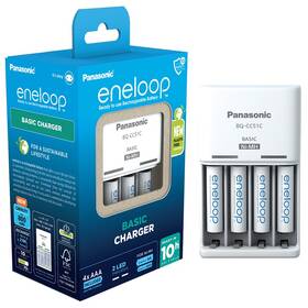 Ładowarka Panasonic Eneloop K-KJ51MCC04E + AAA, 800 mAh, 4 ks (K-KJ51MCD04E)