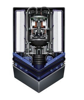 Suszarka do rąk Dyson Airblade HU02 V (AB12) 1600W, poliwęglan ABS - srebrna