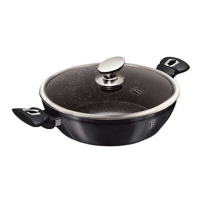 GARNEK GRANITOWY 28cm BERLINGERHAUS BH-6898 CARBON PRO