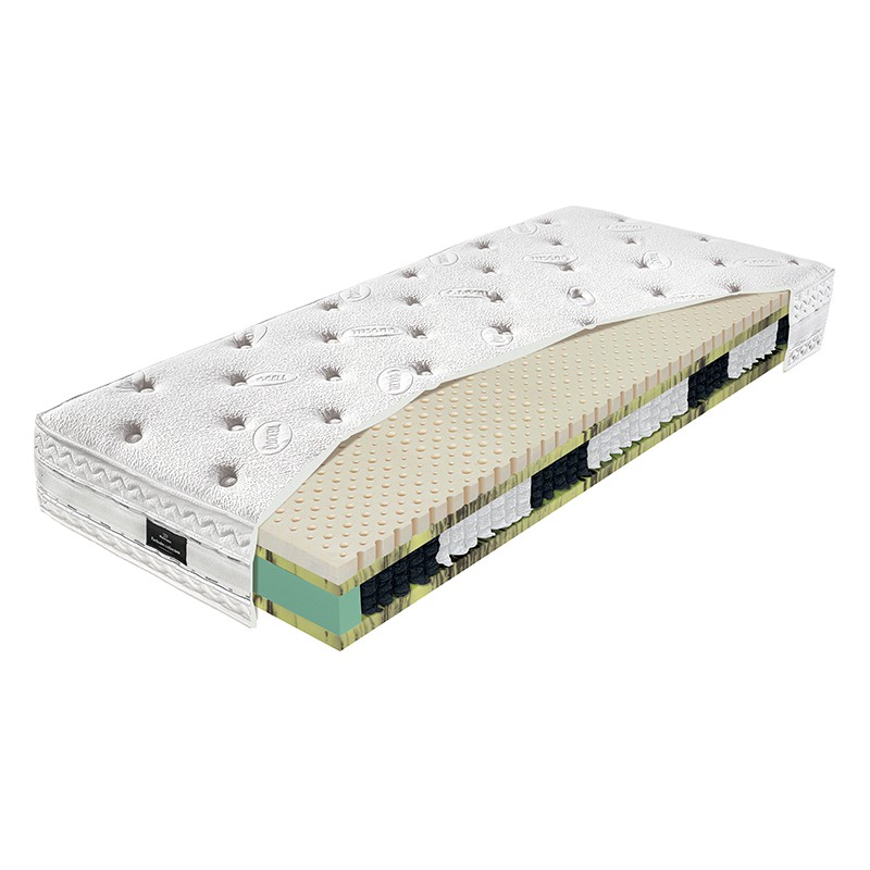 Materasso Materac HYBRID HERBAL kieszeniowy 80x200 