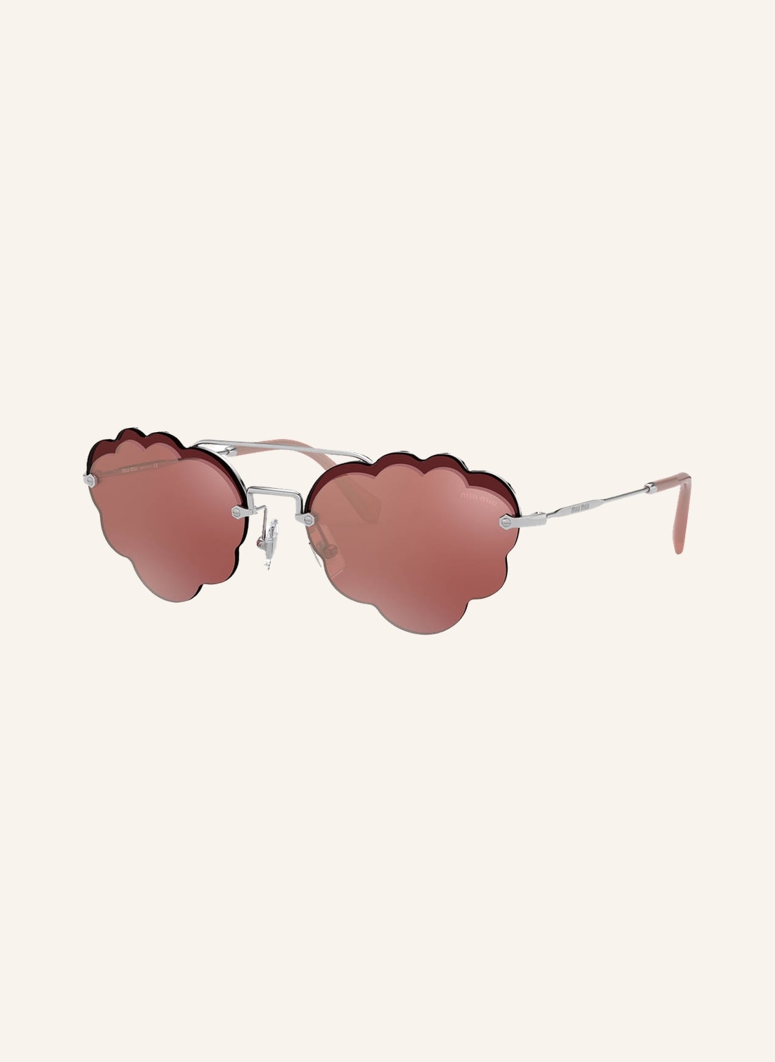 Miu Miu Okulary Przeciwsłoneczne Mu 57us silber