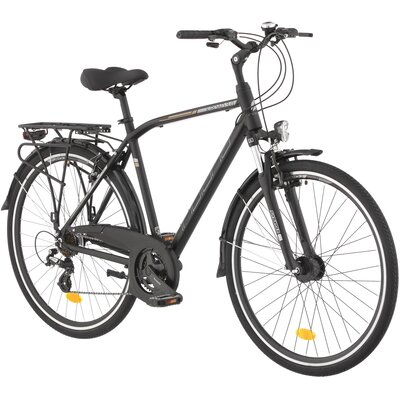 Rower trekkingowy INDIANA X-Road 3.0 M19 28 cali męski Czarny