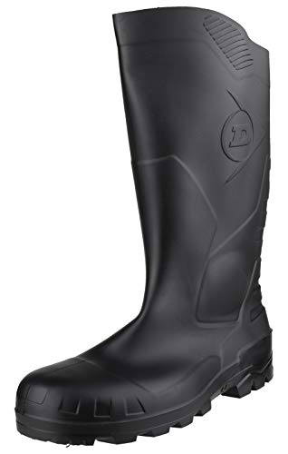 Dunlop Protective Footwear (DUO19) Buty ochronne Dunlop Devon, unisex, czarne, rozmiar 4, Czarny, 36.5 EU