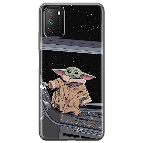 ERT GROUP etui na telefon Xiaomi REDMI 9T/ POCO M3, case oryginalny i oficjalnie licencjonowany przez Star Wars, wzór Baby Yoda 025, optymalnie dopasowane, plecki z TPU