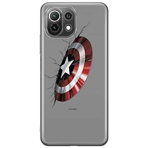 Etui dedykowane do XIAOMI MI 11 LITE 4G / MI 11 LITE 5G / 11 LITE 5G NE wzór:  Kapitan Ameryka 023 oryginalne i oficjalnie licencjonowane