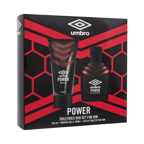 UMBRO Power Zestaw Edt 100 ml + Żel pod prysznic 150 ml