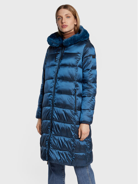 CMP Kurtka puchowa 32K3086F Niebieski Regular Fit