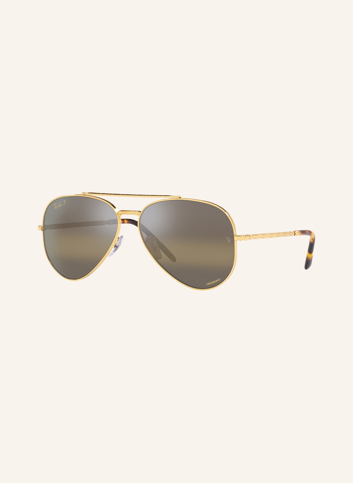 Aviator Ray-Ban Okulary przeciwsłoneczne New 0RB3625 9196G5 Złoty