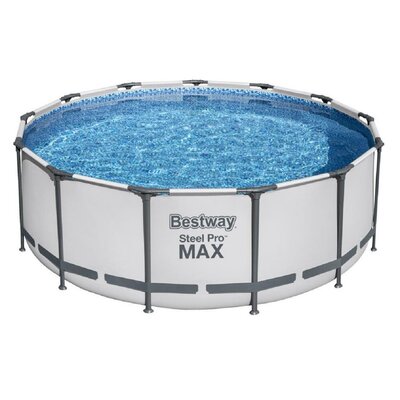Bestway Basen stelażowy 396x122 cm Steel Pro 5618W