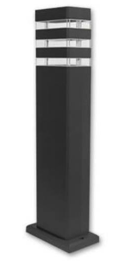 Lampa ogrodowa słupek Malibu GU10 IP44 wys.50cm grafit
