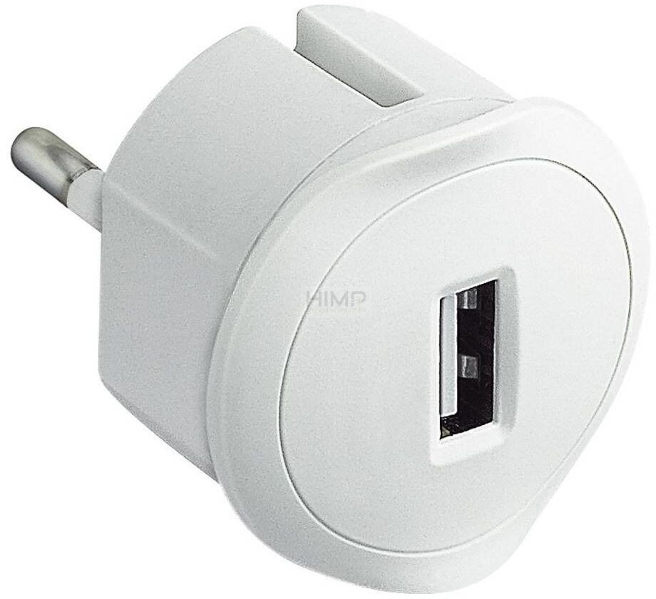 ŁADOWARKA WTYCZKOWA 1 x USB A - BIAŁA Legrand 50680