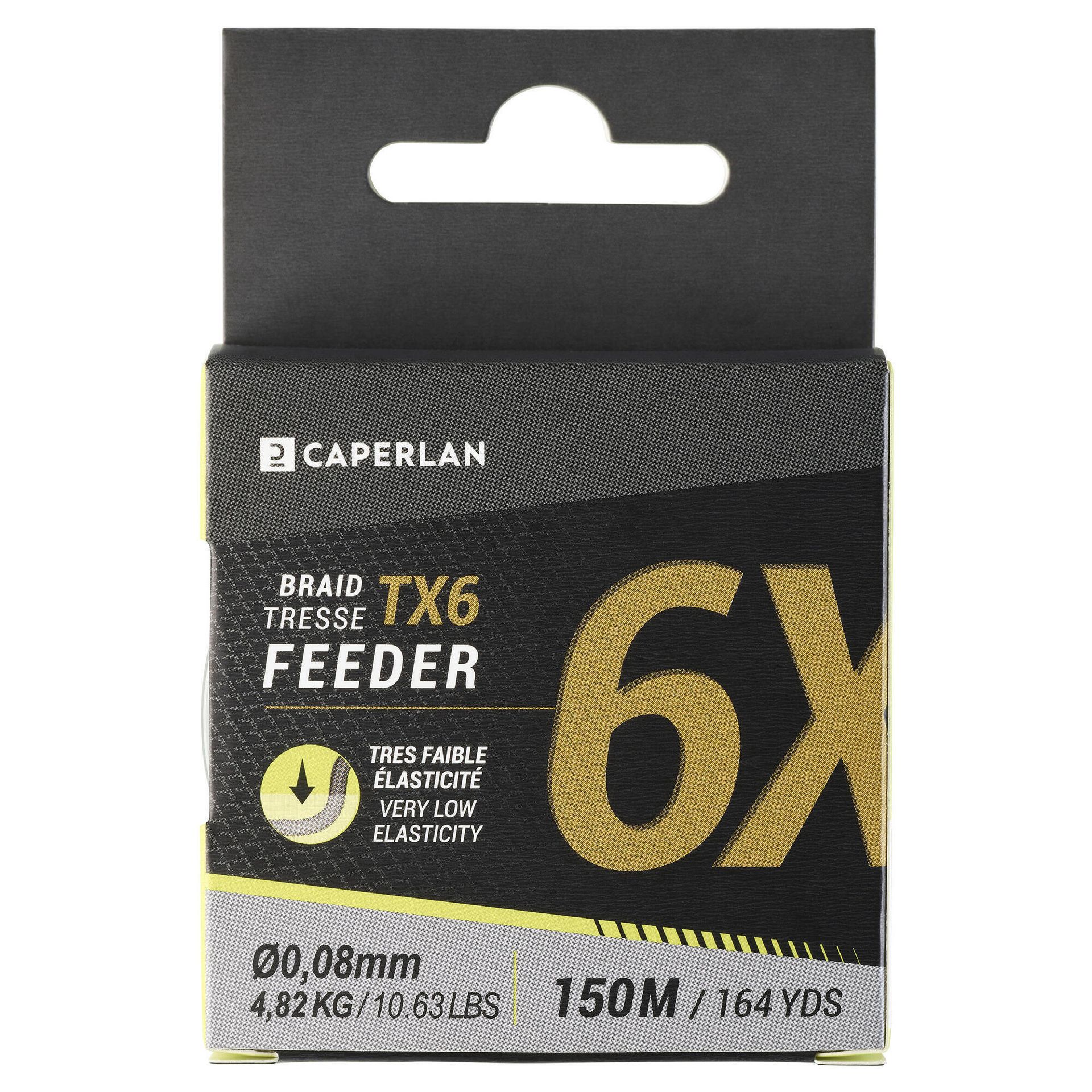 CAPERLAN Plecionka BRAID TX6/TX8 150 m feeder Unisex