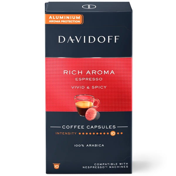 Davidoff Rich Aroma 10 kapsułek Nespresso