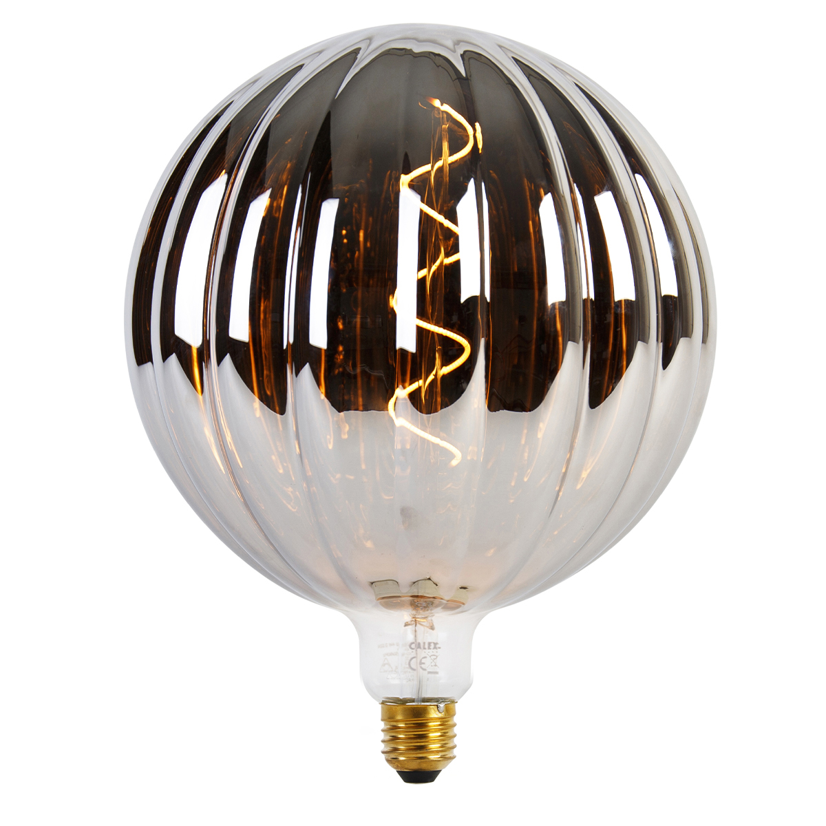 Calex Żarówka LED E27 ściemnialna G200 dymna 4W 40 lm 2200K