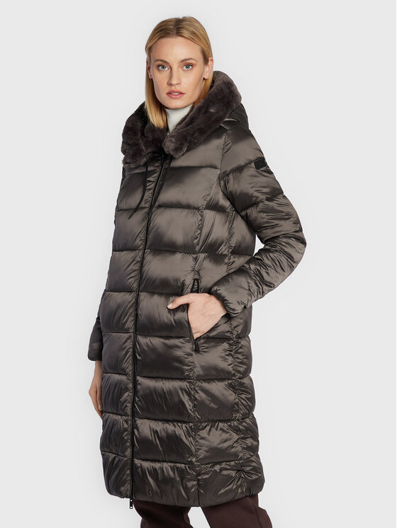 CMP Kurtka puchowa 32K3086F Szary Regular Fit