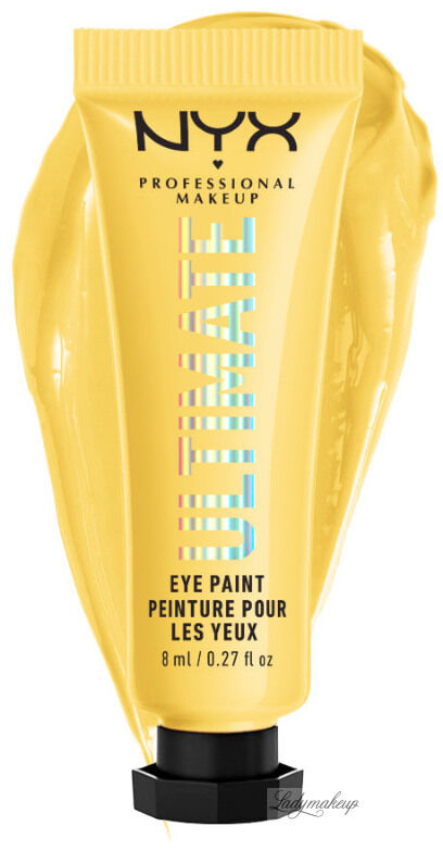 NYX Professional Makeup - ULTIMATE EYE PAINT - Kremowy cień do powiek - 8 ml - 06 - SUN GAZE
