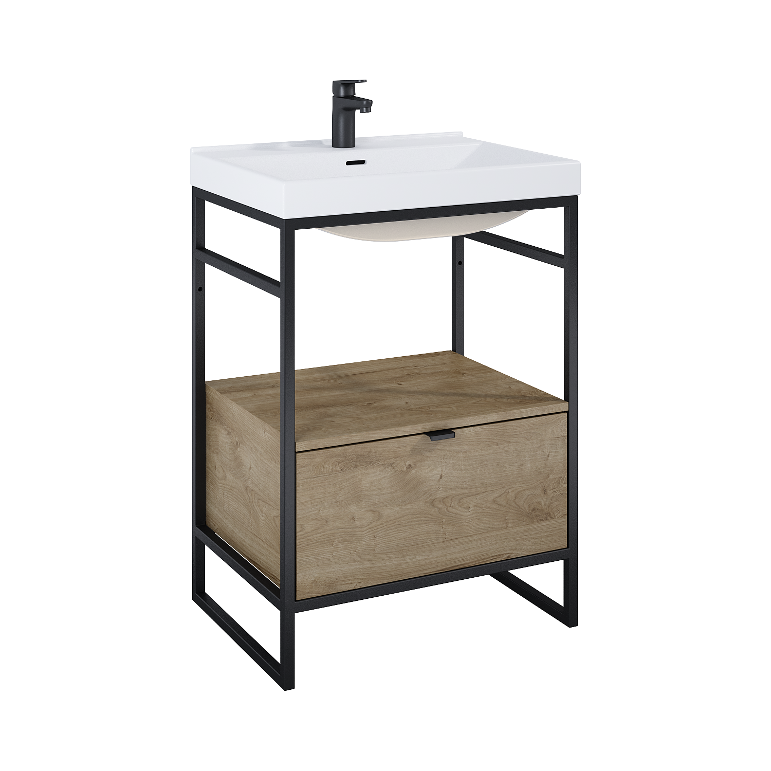 ELITA  INDUS 60 1S DĄB CANELA DO STELAŻA SZAFKA PODUMYWALKOWA STOJĄCA NA NÓŻKACH 168675