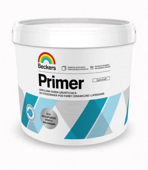 BECKERS DESIGNER FARBA AKRYLOWA PRIMER MAT 10L