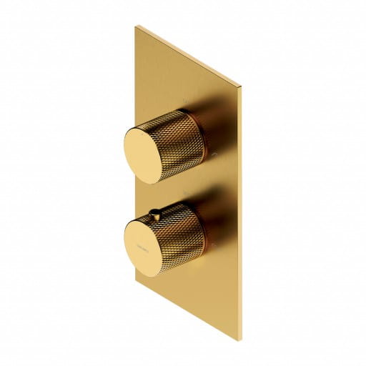 Omnires CT8036GLB CT8036GLB CONTOUR termostatyczna bateria prysznicowo-wannowa podtynkowa z$499oty szczotkowany