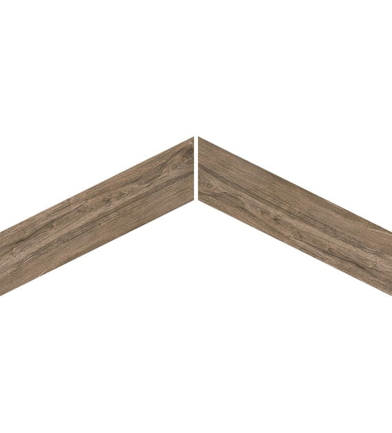 PAMESA ROVERE CHEVRON BROWN 8X40