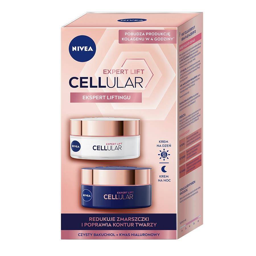 Cellular Expert Lift zestaw krem anti-age na dzień SPF30 50ml + krem anti-age na noc 50ml