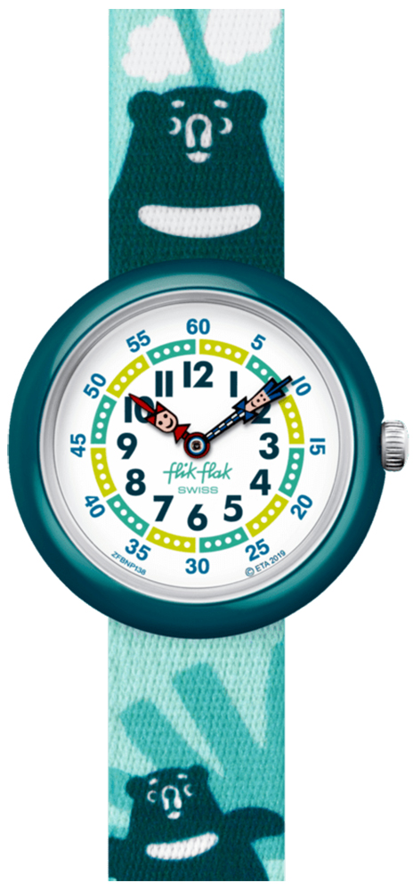 Zegarek Flik Flak FBNP138C BEARY CUTE - Natychmiastowa WYSYŁKA 0zł (DHL DPD INPOST) | Grawer 1zł | Zwrot 100 dni