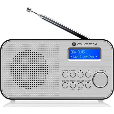 GoGEN DAB 300 N Srebrny
