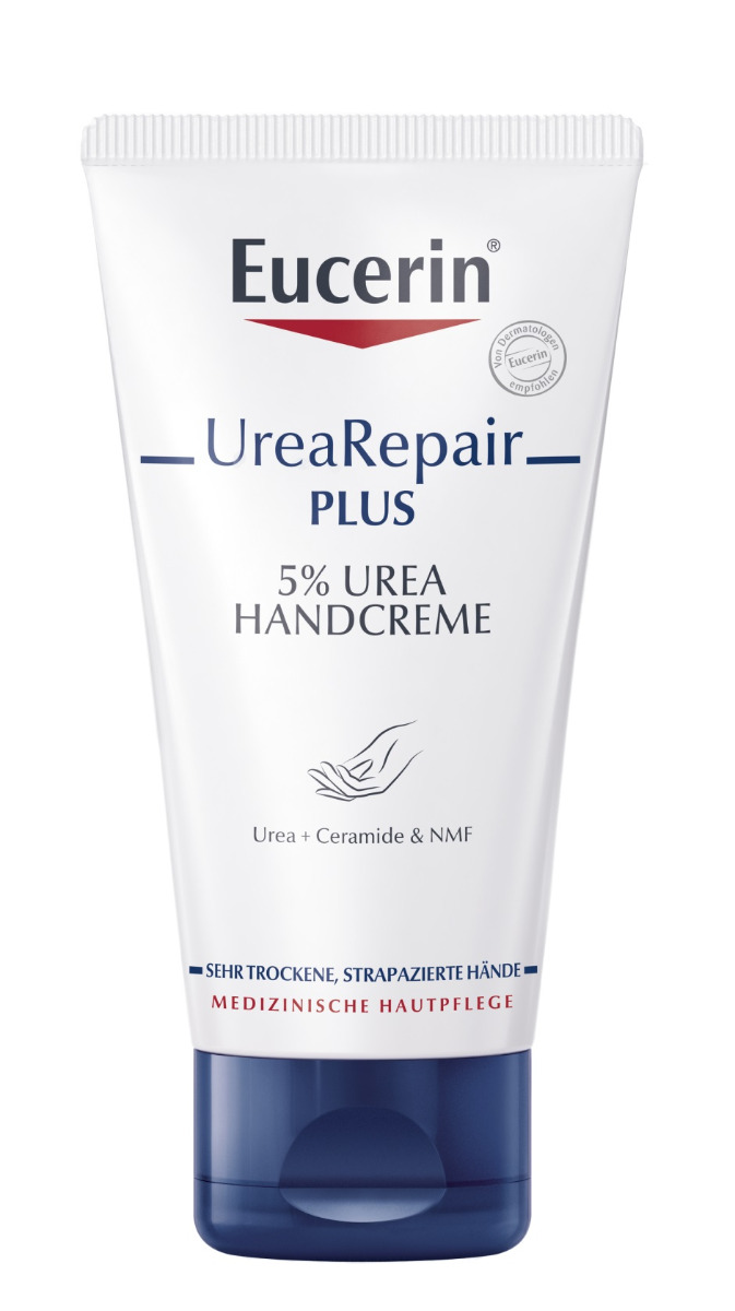 Zdjęcia - Kremy i toniki Eucerin UreaRepair PLUS Regenerujący krem do rąk z 5 Mocznika, 75 ml 