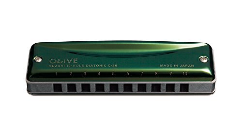 Harmonica Suzuki Olive Diatonic w klubie Bb