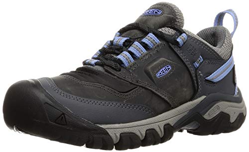 KEEN Damskie buty trekkingowe Ridge Flex wodoodporne, Szary - Stalowa szara hortensja - 39 EU