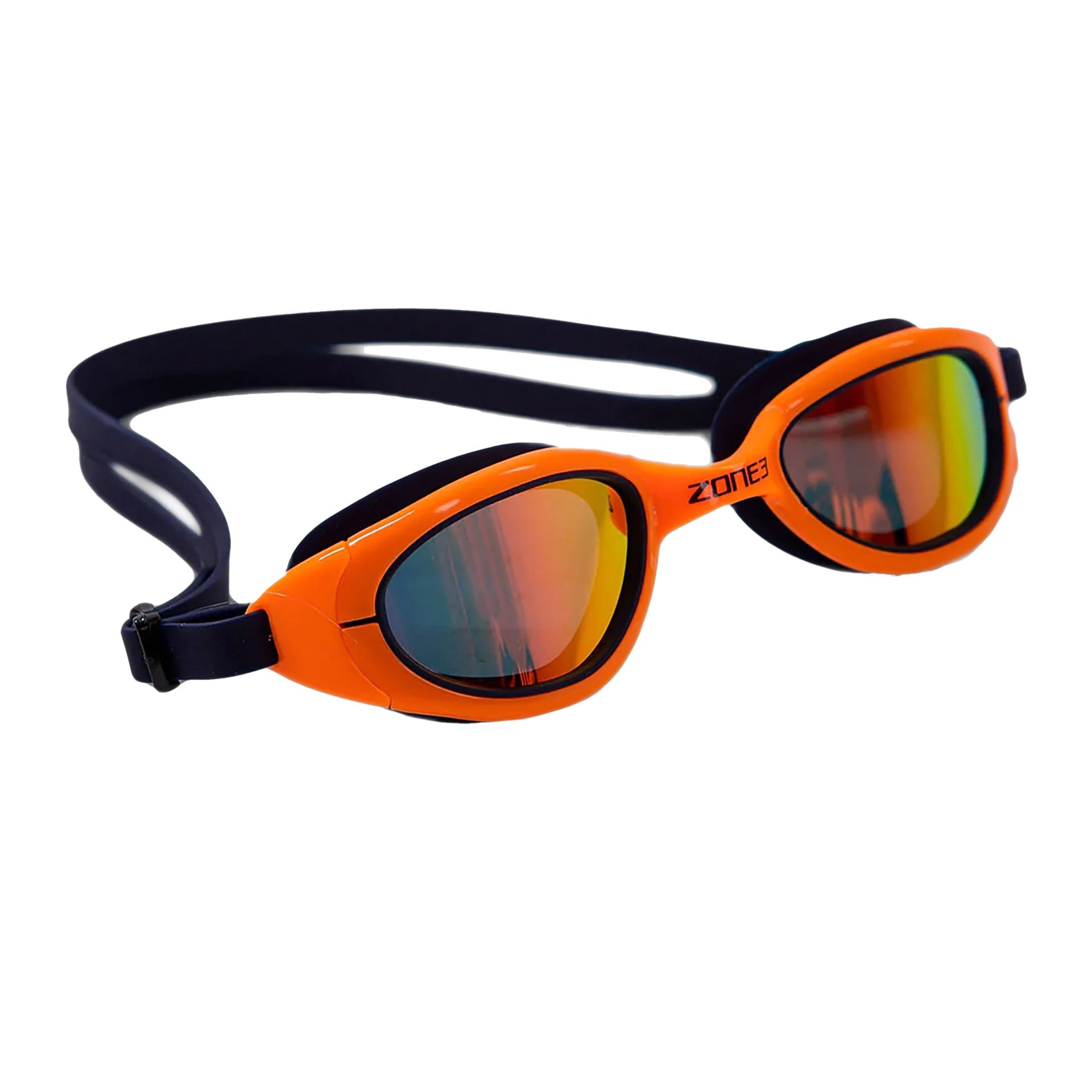 Zone3 Attack Okulary pływackie, polarized lens-navy/hi-vis orange 2021 Okulary do pływania SA19GOGAT113/OS
