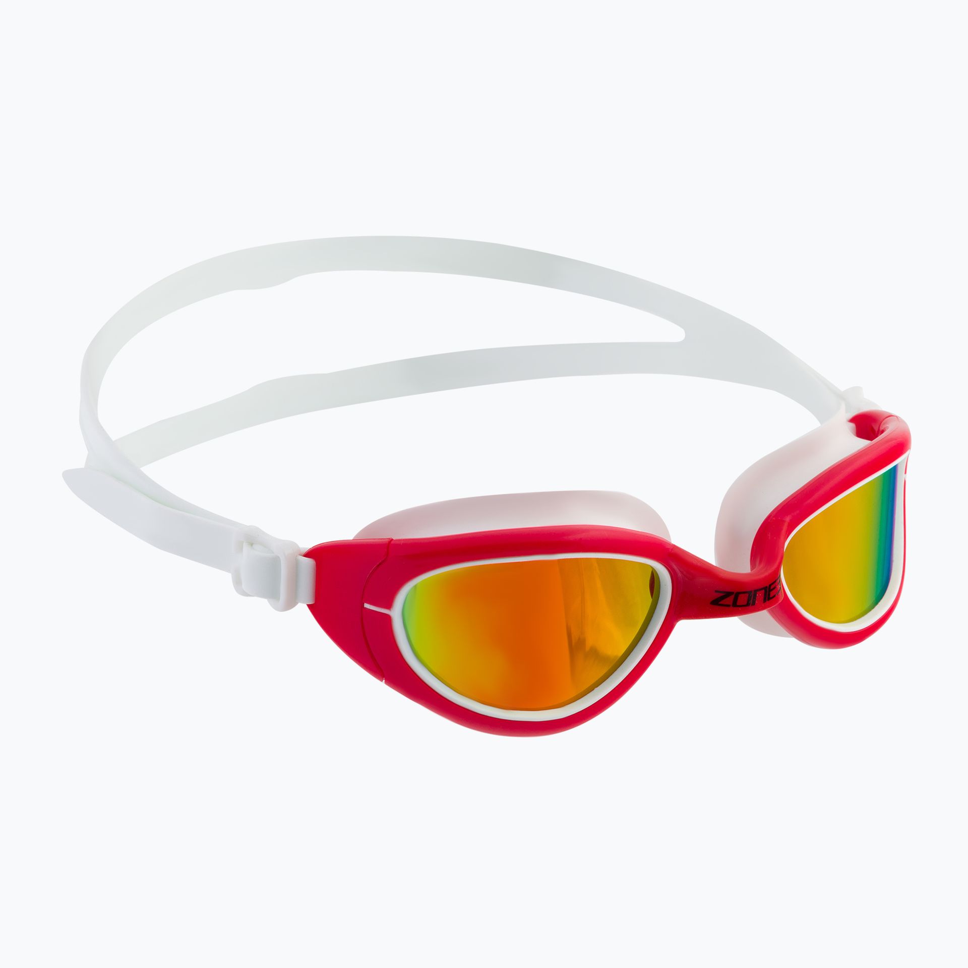 Zone3 Attack Okulary pływackie, polarized lens-red/white 2021 Okulary do pływania SA18GOGAT108/OS