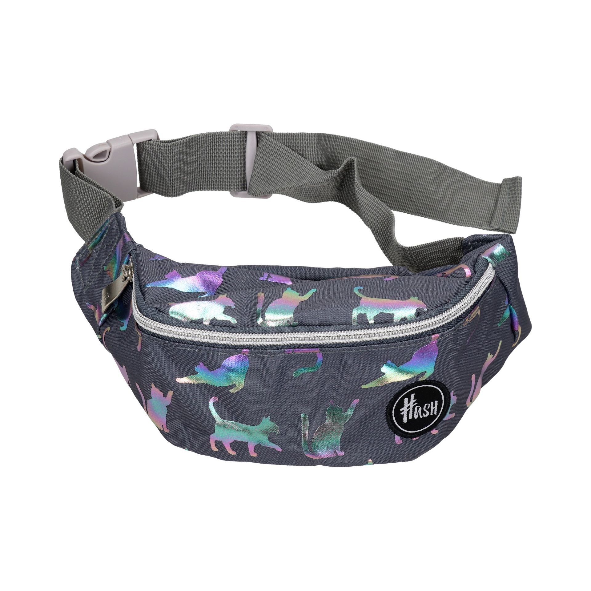 Saszetka nerka Holo Effect Ultraviolet Cats Hash 506022010